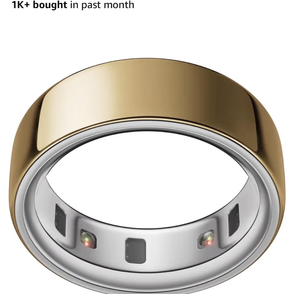 Oura Ring 4, Gold, size 7